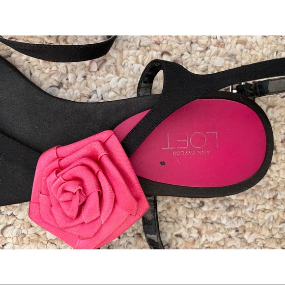 Ann Taylor LOFT Pink Thong Sandals - Picture 4 of 8